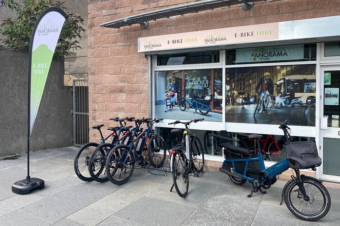 Stunning Edinburgh E-bike Tour max 10 people small group - London Road Gardens to Holyrood House, a smooth first ramp