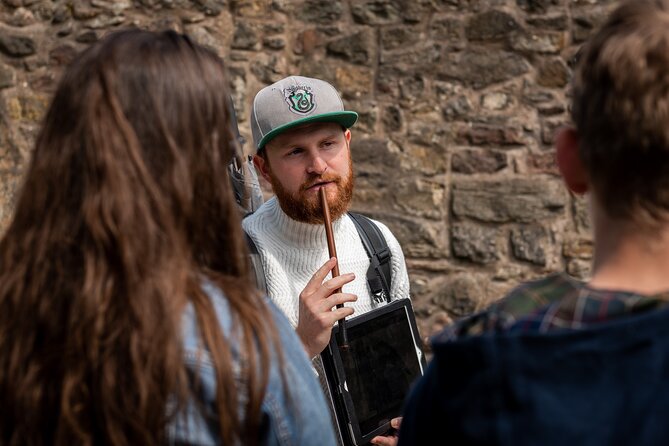 The Best Harry Potter Tour & Whisky Experience - Edinburgh Castle views: story framing with skyline rewards
