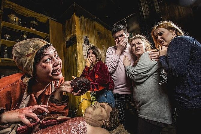 The Edinburgh Dungeon Entrance Ticket - Ticket timing, mobile entry, and getting there