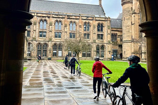 The Essential Bike and E Bike Tour of Glasgow Center and Beyond - University of Glasgow: one stop that makes education feel global
