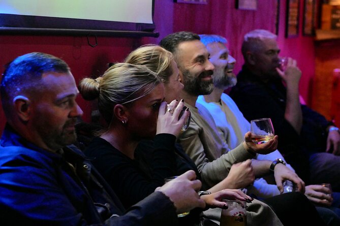 The Mountebank Comedy Whisky Tasting - Your four-malt whisky flight, and what you actually get