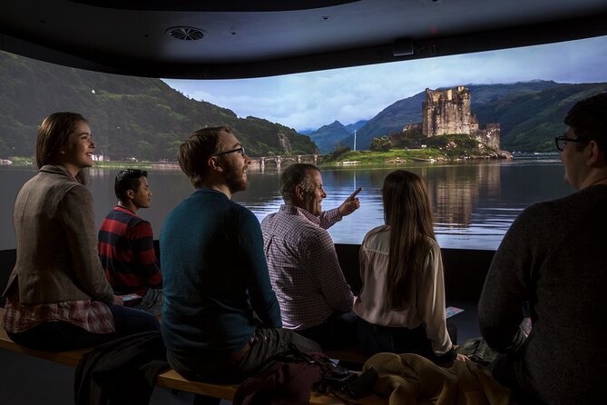 The Scotch Whisky Experience Guided Whisky Tour - An Introduction to Whisky - The Scotch collection stop and the crystal tumbler souvenir