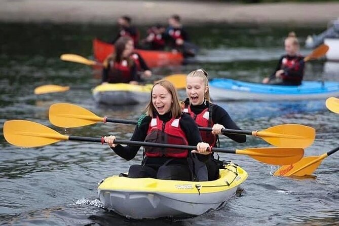 Twin Kayak Hire - Twin kayak time on Loch Lomond, the calm way