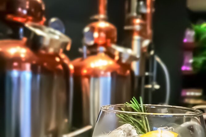 Visit a Working South Loch Gin Distillery - The welcome gin and tonic, where the session actually begins