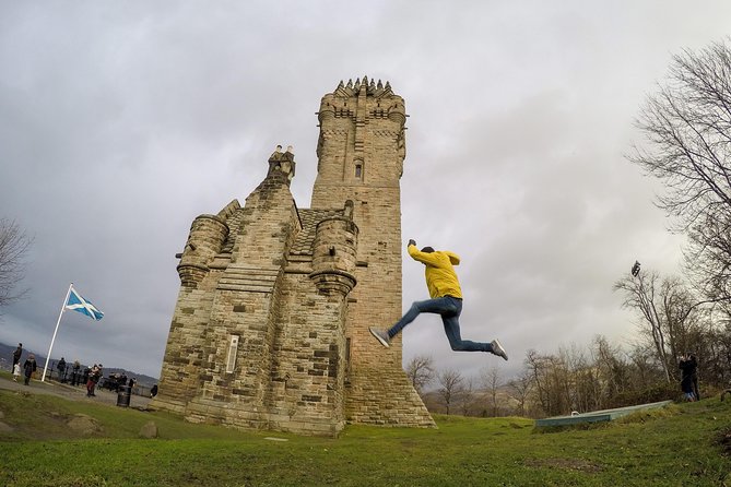 Waterfalls, Warriors & Whisky Adventure Day Tour from Edinburgh - Falkirk Kelpies and The Helix: Quick Time for Big Icon Photos