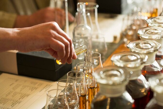 Whisky Making Experience at Glengoyne Distillery - Inside the Distillery Manager’s House Sample Room: create and balance your blend