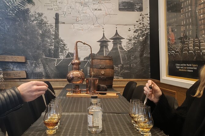 Whisky tasting experience - A one-hour plan built around five drams
