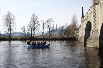 White Water Rafting on the River Tay from Aberfeldy